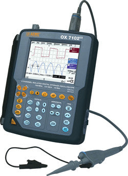 AEMC OX7202III Hand-Held 2 Channel Color Oscilloscope - 200MHz