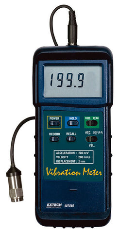 Extech 407860 vibration meter