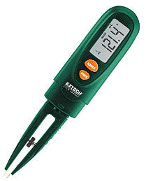 Extech RC200 MultiMeter with SMD Tweezer Component Test