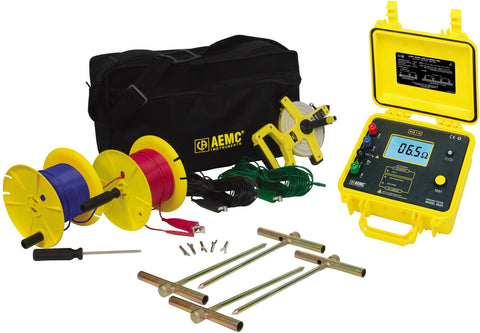 AEMC 4620 Digital Ground Resistance Tester Kit - 300ft