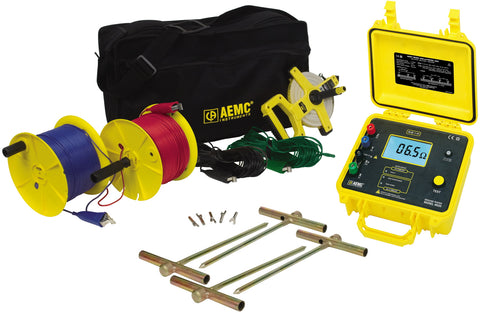 AEMC 4620 Digital Ground Resistance Tester Kit - 500ft