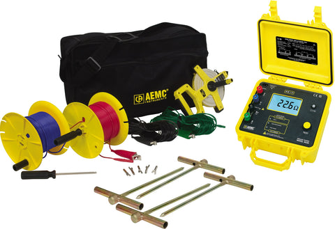 AEMC 4630 Digital Ground Resistance Tester Kit - 300ft