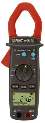 AEMC 512 Clamp-On Meter