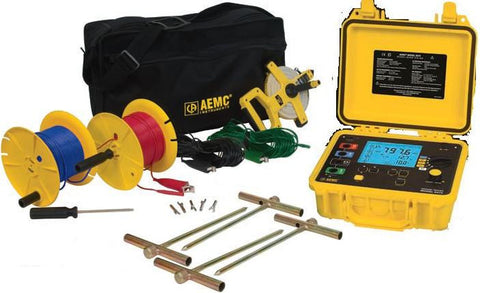 AEMC 6470-B Digital Ground Resistance Tester Kit - 300ft