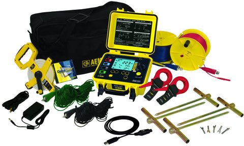 AEMC 6471 Ground Resistance Tester Kit - 300ft