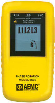 AEMC 6608 Phase Rotation Meter