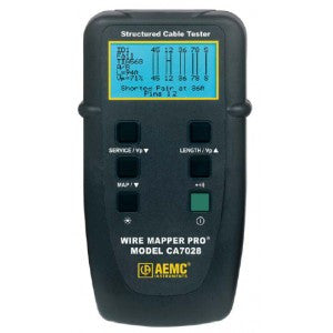 AEMC 7028 Wire Mapper Pro LAN Cable Tester