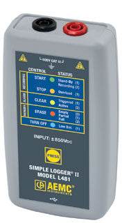 AEMC L481 DC Voltage Logger