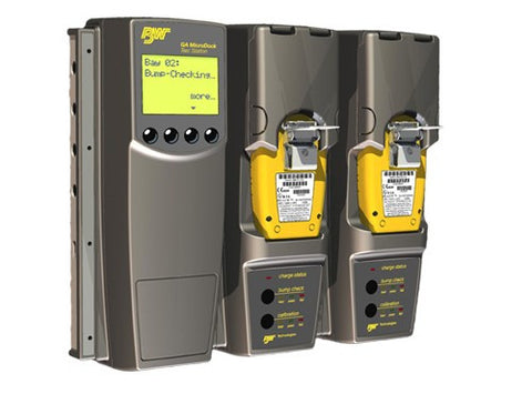 BW DOCK2-5-00-G Base station with 1 fresh air inlet, 4 gas inlets without power supply