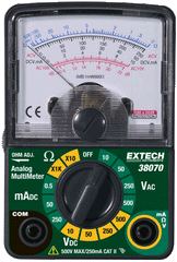 Extech 38070 Compact Analog MultiMeter