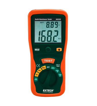 Extech 382252 Earth Ground Resistance Tester Kit