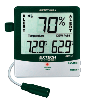 Extech 445815 Hygro-Thermometer Humidity Alert with Dew Point