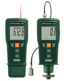 Extech 461880 Vibration Meter + Laser/Contact Tachometer