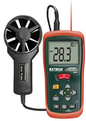 Extech AN200 CFM/CMM Mini Thermo-Anemometer with built-in InfaRed Thermometer