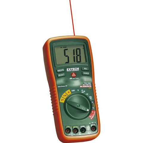 Extech EX470 12 Function True RMS Professional MultiMeter + InfraRed Thermometer