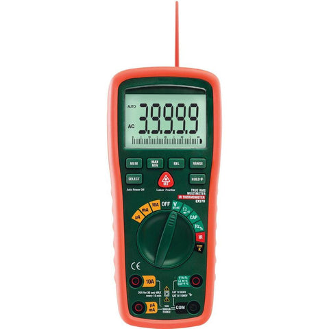 Extech EX570 12 Function True RMS Industrial MultiMeter with IR Thermometer