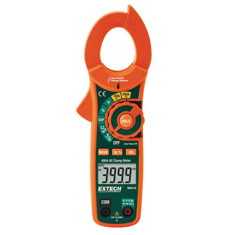 Extech MA410 400A AC Clamp Meter + NCV