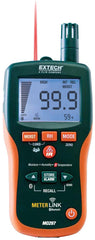 Extech MO297 Pinless Moisture Psychrometer with IR Thermometer and Bluetooth MeterLink