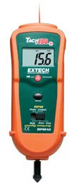 Extech RPM10 Photo/Contact Tachometer with built-in InfraRed Thermometer