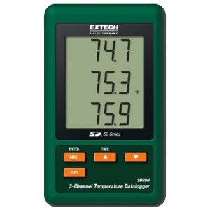 Extech SD200 3-channel temperature datalogger