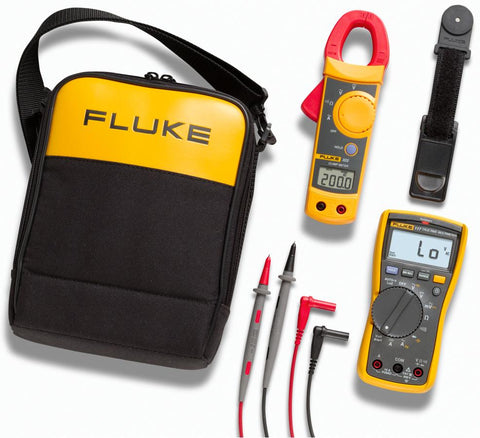 Fluke 117/322 Electricians Multimeter and Clamp Meter Combo Kit