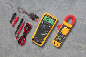 Fluke 179/IMSK Digital Multimeter with Fluke 322 Current Clamp Combo Kit