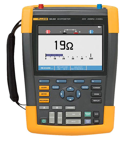 Fluke 190-102/AM ScopeMeter Series II 100Mhz 2 Channel Oscilloscope