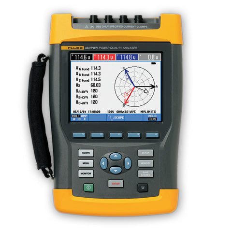 Fluke 434/PWR Three Phase Power Quality Analyzer Kit