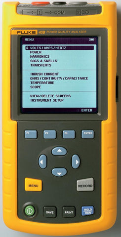 Fluke 43B Single Phase Power Quality Analyzer Kit