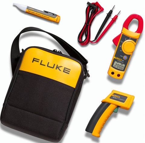 Fluke 62/322/1AC IR Thermometer, Clamp Meter and Voltage Detector Kit