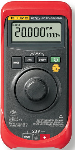 Fluke 707Ex Intrinsically Safe Loop Calibrator