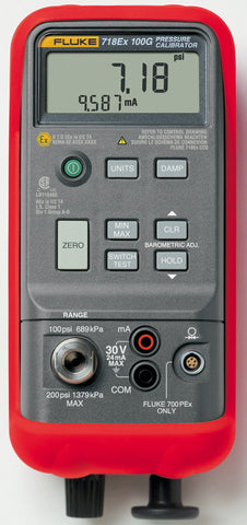 Fluke 718Ex-100G Intrinsically Safe Pressure Calibrator