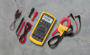 Fluke 87V/IMSK Digital Multimeter with Fluke i400 Current Clamp Combo Kit