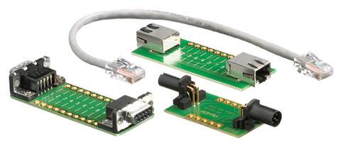 Fluke BHT190 bus health test adapter  db-9 and m-12