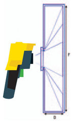 Fluke FLK-050-CLKT C-Range Infrared IR Window with Kwik Twist - 2in (50mm)