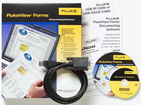 Fluke FVF-SC4 Extended FlukeView Forms with USB Cable