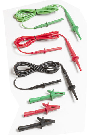 Fluke TL1550B test kead set with alligator clips  red/blk/grn (limited availability)