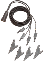 Fluke VL1735/45 banana 4-phase voltage lead set for fluke-1735/45